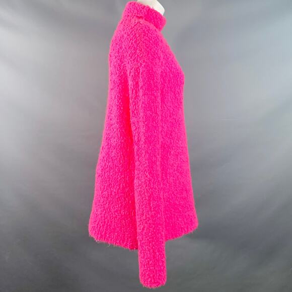 SIES MARJAN Size S Pink Acrylic Blend Knit Turtleneck Pullover - Picture 3 of 7